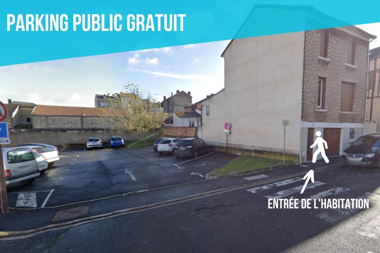 Cocon D'Hiver - Netflix & Wifi - Parking Gratuit - Check-In 24H24 - Kit Bebe Inclus - Emplacement Velos - Goodmarning Châlons-en-Champagne Exterior foto